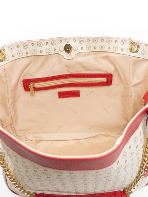 HERITAGE Shoulder bag, transformable Ivory / lac - Women’s Bags