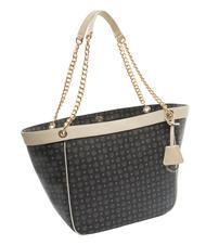 POLLINI HERITAGE Shoulder bag, transformable Black / Ivory - Women’s Bags - 3