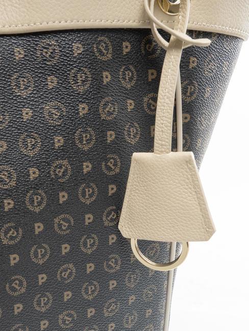 HERITAGE Shoulder bag, transformable Black / Ivory - Women’s Bags