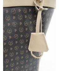 POLLINI HERITAGE Shoulder bag, transformable Black / Ivory - Women’s Bags - 4