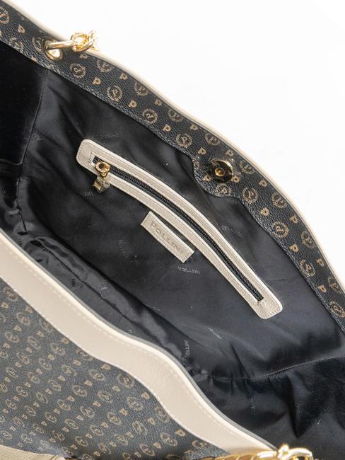 HERITAGE Shoulder bag, transformable Black / Ivory - Women’s Bags