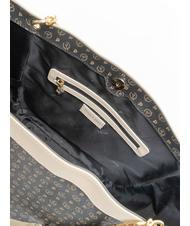POLLINI HERITAGE Shoulder bag, transformable Black / Ivory - Women’s Bags - 5