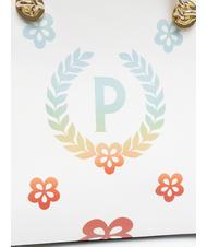 POLLINI HERITAGE  Shopping bag with all over print BLACK FUXY - Women&rsquo;s Bags - 3