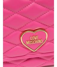 LOVE MOSCHINO ROMANTIC Convertible Shoulder/cross body bag fuchsia - Women’s Bags - 3