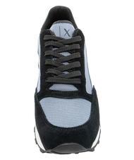 ARMANI EXCHANGE OSAKA Sneakers Man black+blue - Men’s shoes - 3