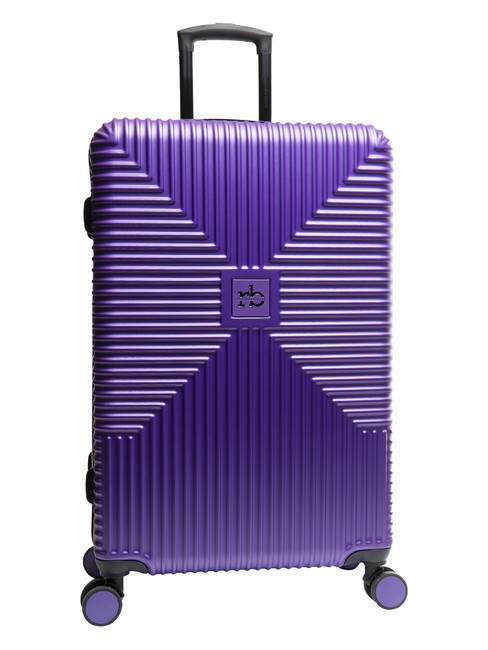 ADVENTURE Large size trolley purple - Rigid Trolley Cases
