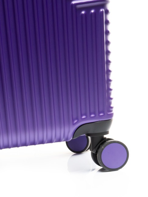 ADVENTURE Large size trolley purple - Rigid Trolley Cases