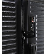 ROCCOBAROCCO ADVENTURE Large size trolley black - Rigid Trolley Cases - 6