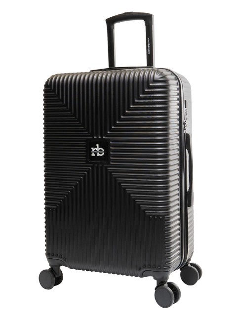 ADVENTURE Medium size trolley black - Rigid Trolley Cases