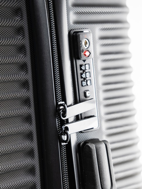 ADVENTURE Medium size trolley black - Rigid Trolley Cases