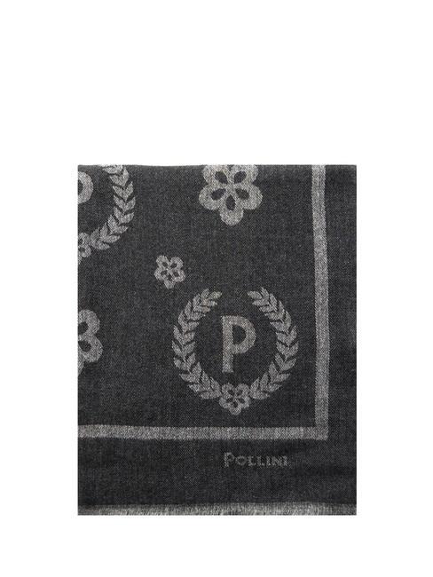 JAQUARD Made in Italy Scarf black - Scarves