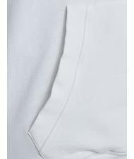 GUESS FINCH TERRY Sweatshirt oversize with pocket and hood salt white multi - Sweatshirts - 4