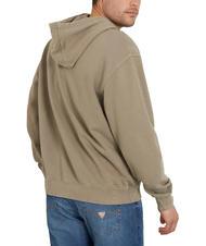 GUESS FINCH TERRY Sweatshirt with pocket and hood slate taupe multi - Sweatshirts - 2