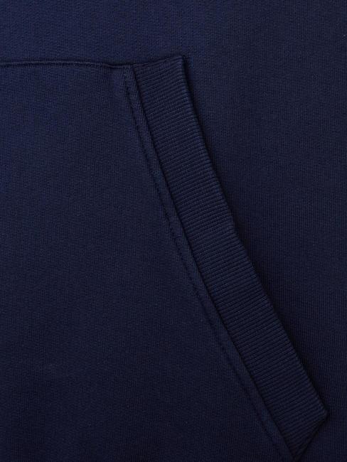 FINCH TERRY Sweatshirt oversize with pocket and hood smart blue multi - Sweatshirts