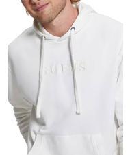 GUESS FINCH TERRY Sweatshirt oversize with pocket and hood - Sweatshirts