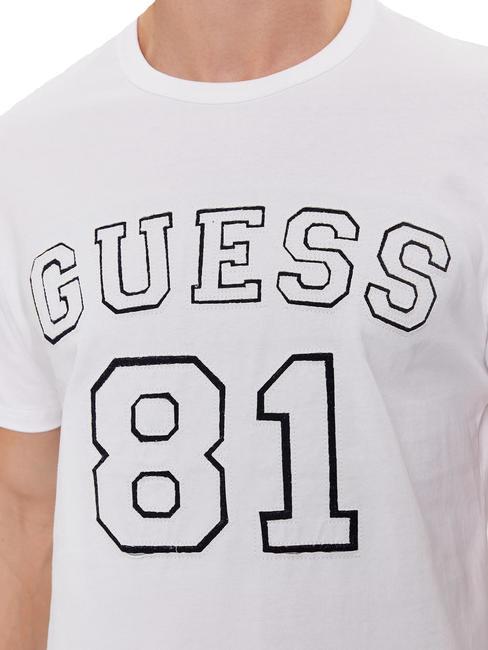 81 PATCH Cotton T-shirt purwhite - T-shirt