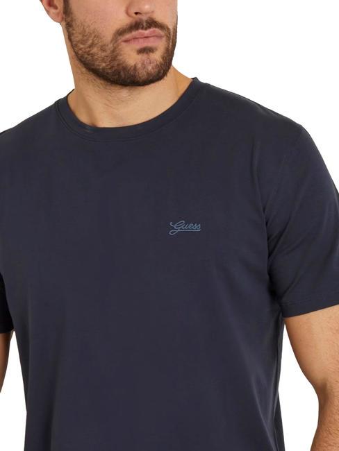 BASIC PIMA Stretch cotton T-shirt smartblue - T-shirt