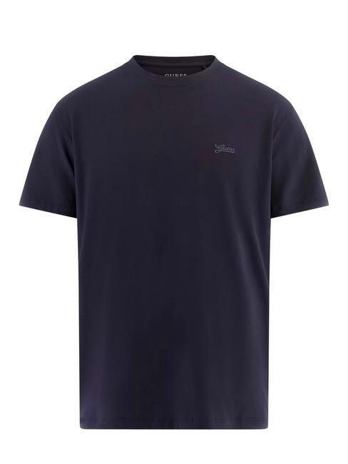 BASIC PIMA Stretch cotton T-shirt smartblue - T-shirt