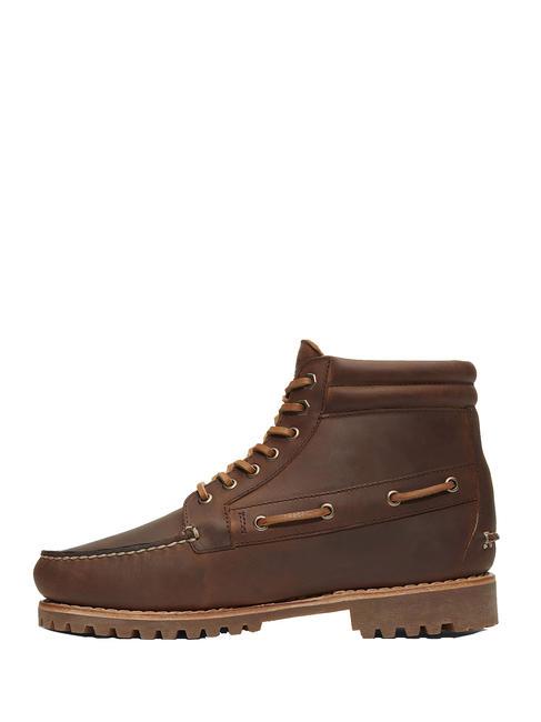 AUTHENTIC Lace Up Leather ankle boots brown - Men&rsquo;s shoes