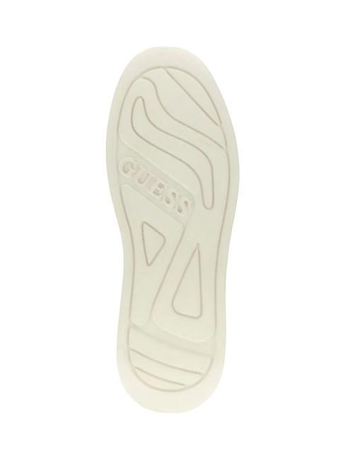 ELBINA Leather sneakers with studs WHITE / YES - Women’s shoes