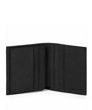 PIQUADRO BLACK SQUARE  Vertical leather wallet - Men&rsquo;s Wallets