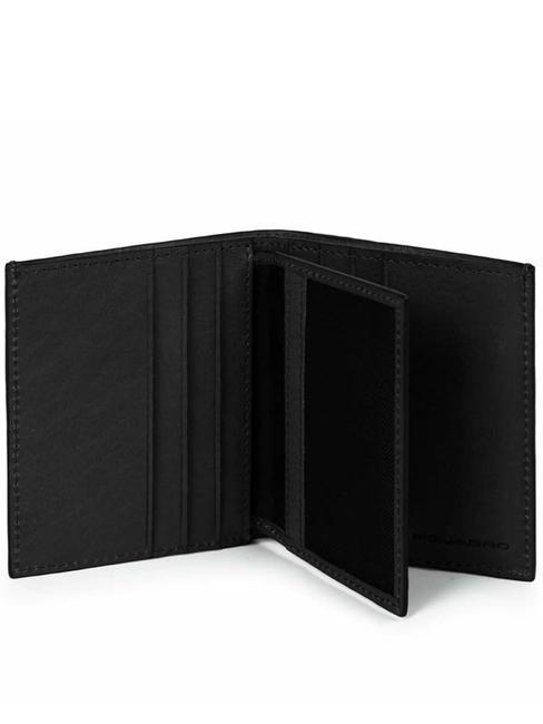 BLACK SQUARE  Vertical leather wallet black - Men&rsquo;s Wallets