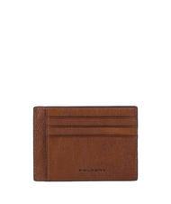 PIQUADRO BLACK SQUARE Flat leather card holder leather - Men&rsquo;s Wallets - 2