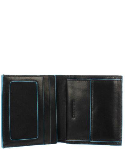 BLUE SQUARE  Leather wallet with metal logo black - Men&rsquo;s Wallets