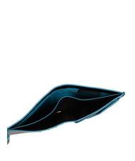 PIQUADRO BLUE SQUARE  Leather wallet with metal logo black - Men&rsquo;s Wallets - 4