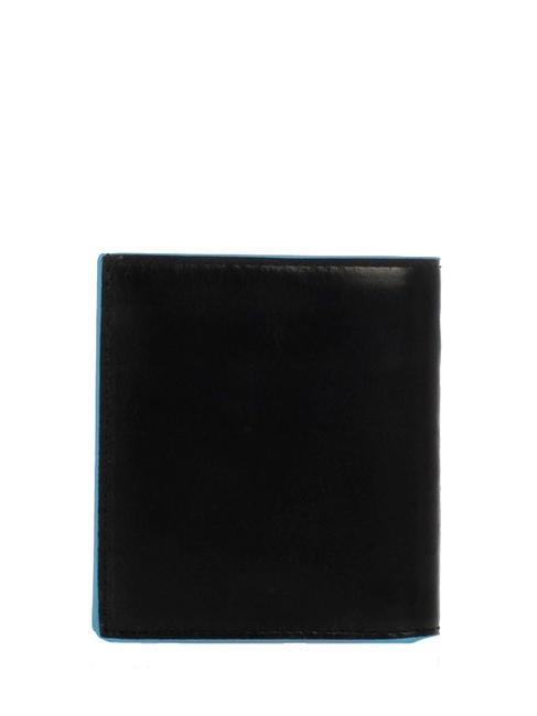 BLUE SQUARE  Leather wallet with metal logo black - Men&rsquo;s Wallets