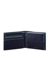 PIQUADRO BLUE SQUARE  Medium Leather Wallet blue - Men’s Wallets - 2