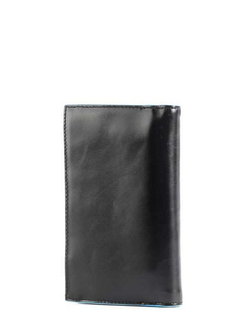 wallet BLUE SQUARE line, in leather Black - Women’s Wallets