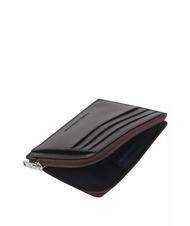 PIQUADRO TAG Zip card holder MORO - Men&rsquo;s Wallets - 3