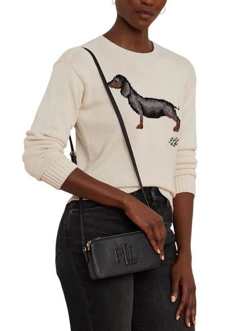 WITLEY Clutch wallet with shoulder strap black2 - Women’s Bags