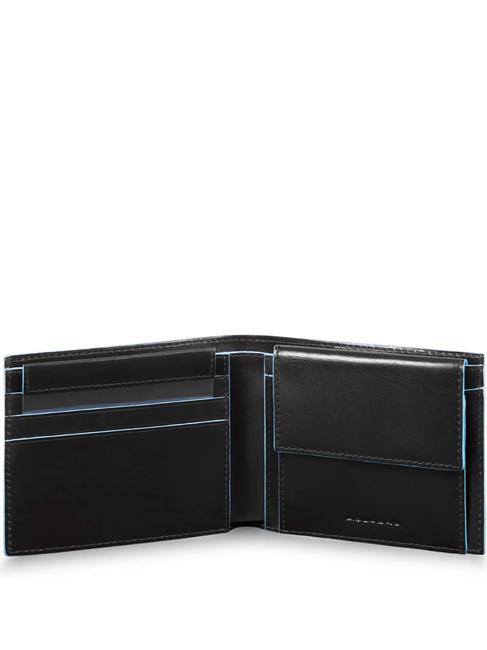 BLUE SQUARE  Medium Leather Wallet black - Men’s Wallets
