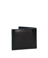 PIQUADRO BLUE SQUARE  Medium Leather Wallet black - Men’s Wallets - 3