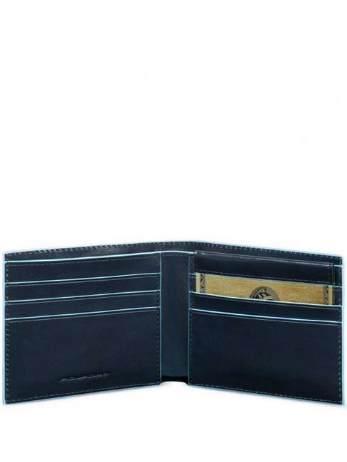BLUE SQUARE Leather wallet blue - Men’s Wallets
