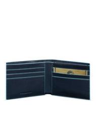 PIQUADRO BLUE SQUARE Leather wallet blue - Men’s Wallets - 2