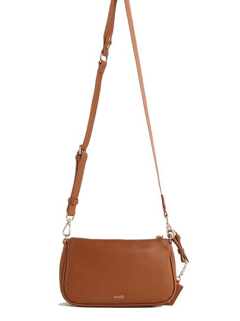 CARRIE Bag with detachable clutch tan - Women’s Bags