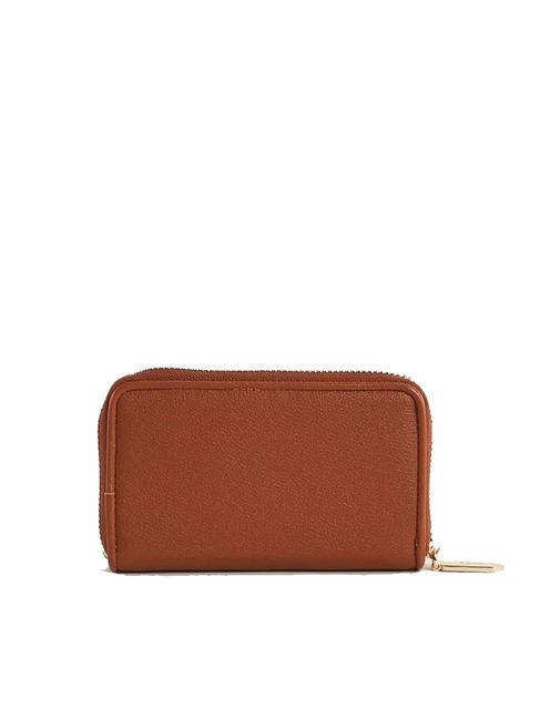 CLEMENTINE Medium zip around wallet tan - Women’s Wallets