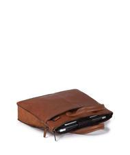 PIQUADRO BLACK SQUARE  15" PC briefcase, expandable leather - Work Briefcases - 5