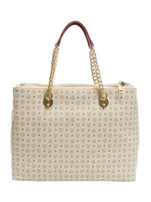 HERITAGE  Bag with shoulder strap Ivory / lac - Women’s Bags