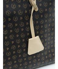 POLLINI HERITAGE  Bag with shoulder strap Black / Ivory - Women’s Bags - 3