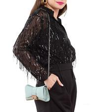 FURLA METROPOLIS Mini fabric shoulder bag zephyr - Women’s Bags - 7