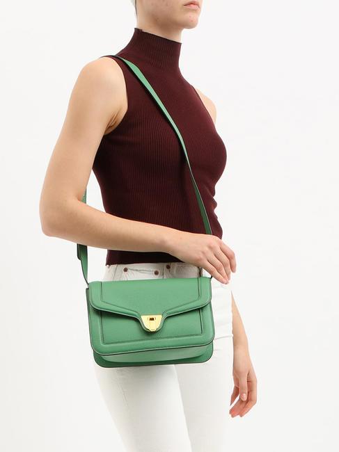 NEW MARVIN TWIST  Shoulder bag, in leather peppermint - Women&rsquo;s Bags