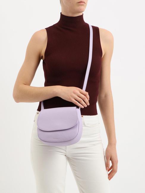 CHERRY Mini leather shoulder bag lav./lav. - Women’s Bags