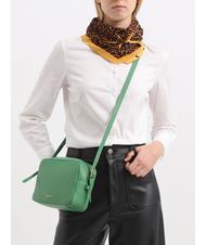 COCCINELLE CHERRY Hammered leather camera bag peppermint - Women’s Bags - 4