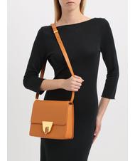 COCCINELLE NICO Small leather shoulder bag paprika - Women’s Bags - 4