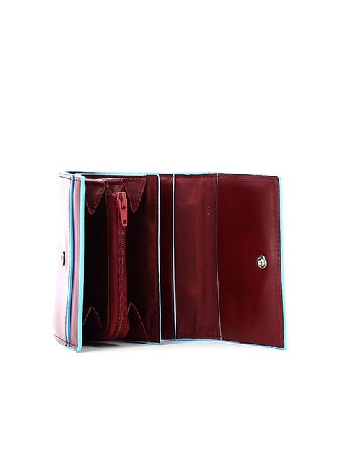 CAMPIONARIO - BLSQ Compact leather wallet red - Men&rsquo;s Wallets
