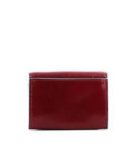 PIQUADRO CAMPIONARIO - BLSQ Compact leather wallet red - Men&rsquo;s Wallets - 3